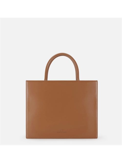 BIG TOTE WITH LOGO ELISABETTA FRANCHI | BS32A56E2EC1 Brown Sugar